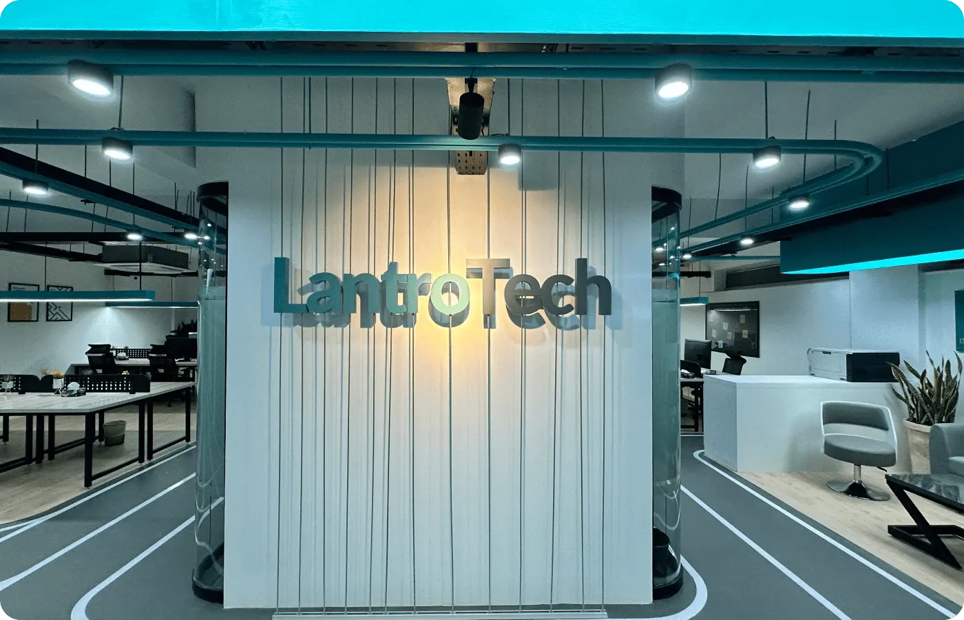 Picture of the lantrotech office