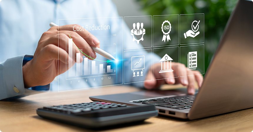 Planning strategies for cost control at LantroTech, featuring detailed project scopes, work breakdown structures, and risk management tools—demonstrating a proactive approach to keeping IT and low-voltage projects on budget.