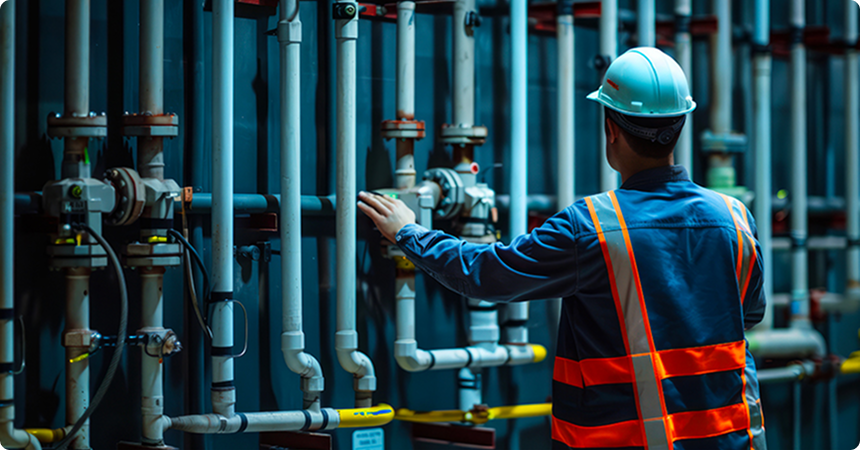 Modern plumbing with clean water, drainage, and sprinklers—LantroTech ensures safety, hygiene, and comfort in every building.