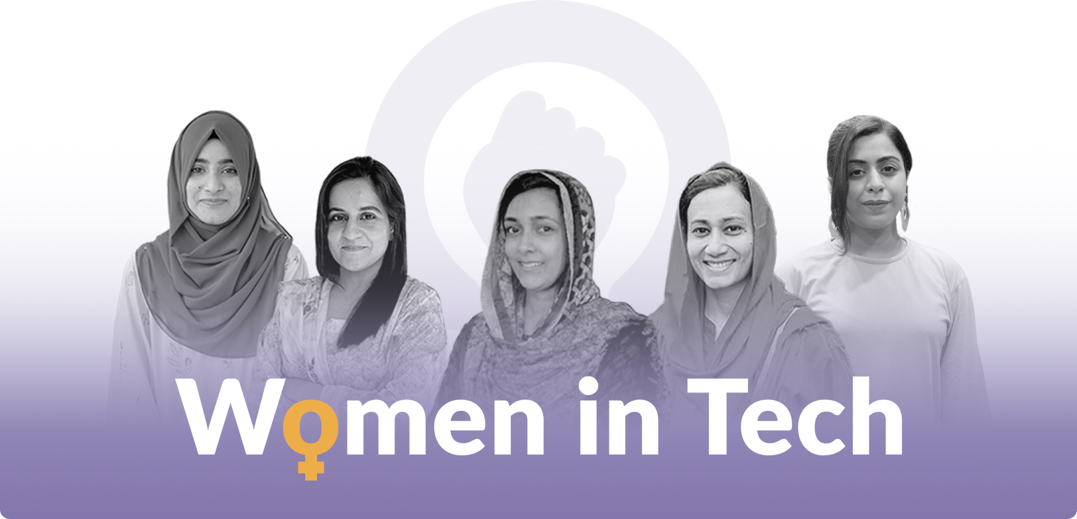 A picture of all the panelist from LantroTech's webinar: Women in Tech: Driving Innovation Through Inclusion.