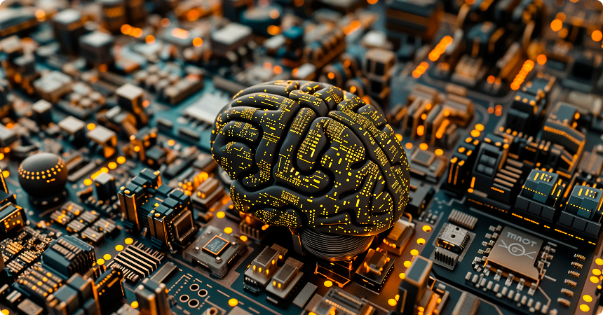 Image showing future web development trends including AR/VR, Web3, no-code platforms, and AI-powered quantum computing.